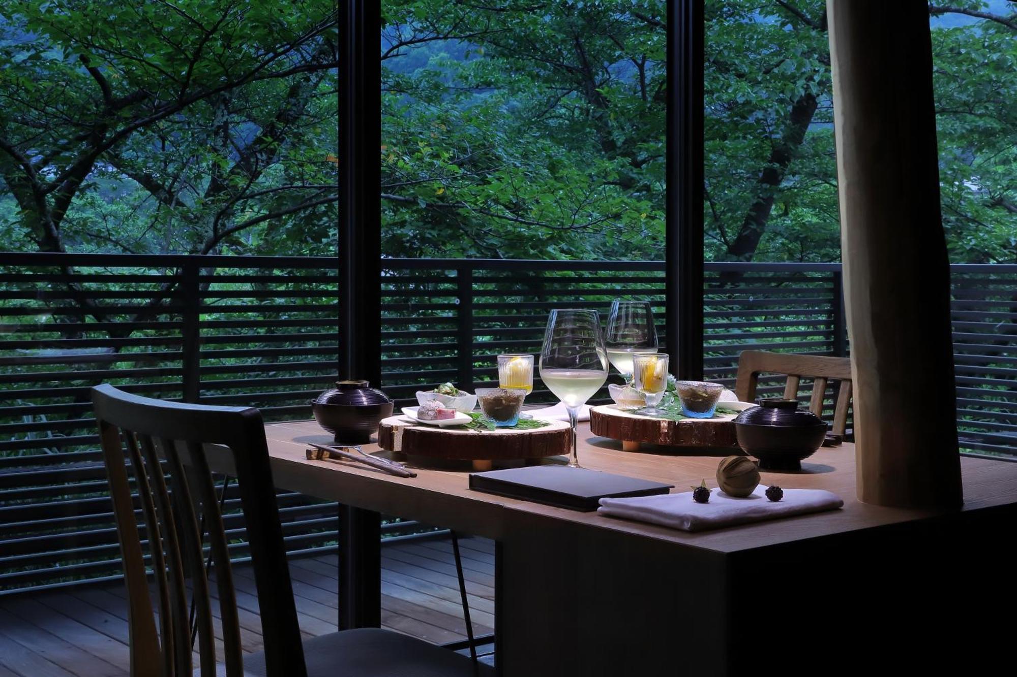 Oyado Morinone Hotel Kaminoyama Exterior foto